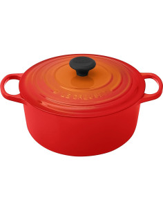 Olla de Hierro Fundido Enameled Le Creuset 5.2L Redonda Llama 2