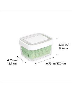 Contenedor de Almacenamiento OXO 1.5L con Filtro de Carbono 2