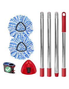 Juego de Reemplazo de Mopas Giratorias O-Cedar RinseClean