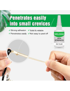 Pegamento Aceitoso Rewdut 50g - Alta Resistencia y Unión Instantánea 2