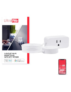 Enchufe Inteligente WiFi UltraPro 60342 con Tether 1.52m