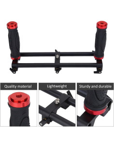 Gimbal Doble Mango Richer-R para Cámara - Estabilizador Ligero 2