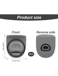 3 Tapones de Silicona PEUTIER para Botellas Owala FreeSip 710ml-1136ml 2