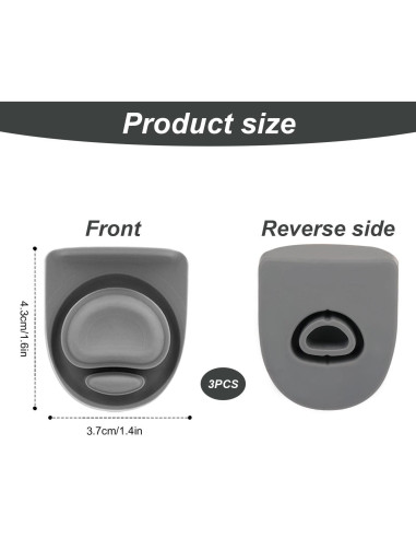 3 Tapones de Silicona PEUTIER para Botellas Owala FreeSip 710ml-1136ml