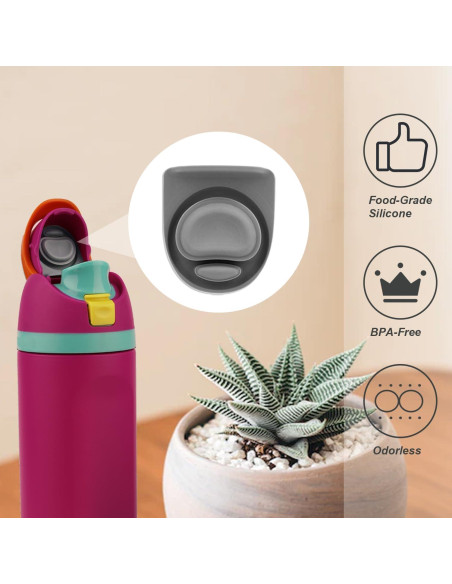 3 Tapones de Silicona PEUTIER para Botellas Owala FreeSip 710ml-1136ml