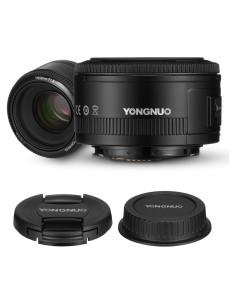 Lente Yongnuo YN50MM F1.8C para Canon - Apertura F1.8, 50mm