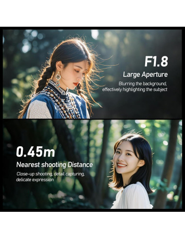 Lente Yongnuo YN50MM F1.8C para Canon - Apertura F1.8, 50mm