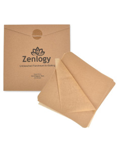 Papel Pergamino Zenlogy 30.48x30.48 cm 200 Hojas Anti-adherente