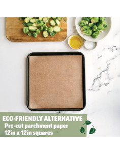 Papel Pergamino Zenlogy 30.48x30.48 cm 200 Hojas Anti-adherente 2