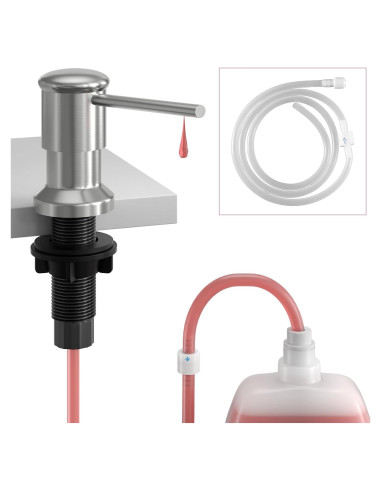 Dispensador de Jabón OHiHi para Fregadero con Tubo 119.38 cm