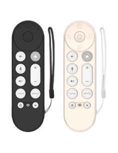 Funda de Silicona para Control Remoto Google TV 4K 2024 - 2 Pcs