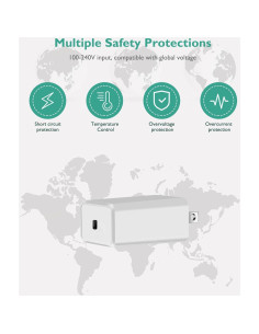 Cargador Lnauy 30W Tipo C Compatible con eero y eero Pro 2