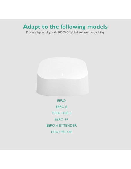 Cargador Lnauy 30W Tipo C Compatible con eero y eero Pro