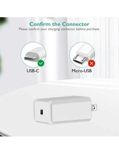 Cargador Lnauy 30W Tipo C Compatible con eero y eero Pro