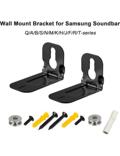 Soporte de Montaje en Pared para Barra de Sonido Samsung - Negro 2