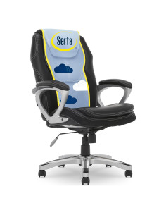 Silla de Oficina Ejecutiva Serta Amplify Ergonómica Negra