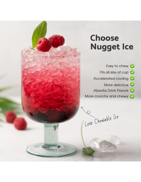 Máquina de Hielo ADVWIN SK10 17.24 kg/día Plata