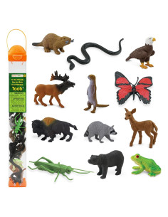 Safari Ltd TOOB Animales del Bosque - 12 Figuras Educativas