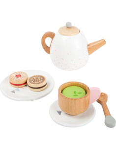 Juego de Té de Madera Legler 17 Piezas para Niños 3+ Años 2