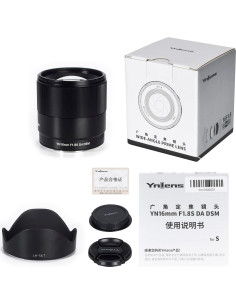 Lente YONGNUO YN16MM F1.8S para Sony E, Gran Angular APS-C 2