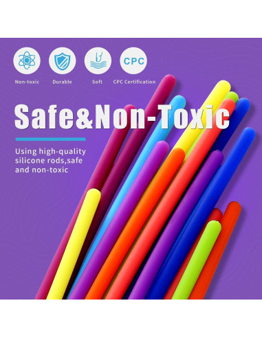 Juguete Sensorial Antiestrés Mookiraer - Bola y 16 Cuerdas