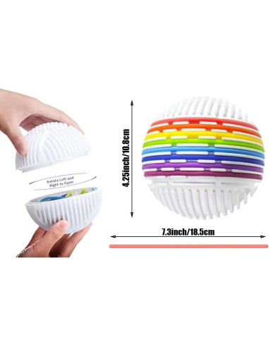 Juguete Sensorial Antiestrés Mookiraer - Bola y 16 Cuerdas