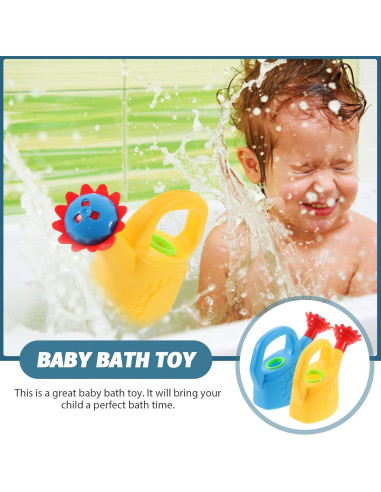 Regadera de Plástico para Niños NUOBESTY - Paquete de 2