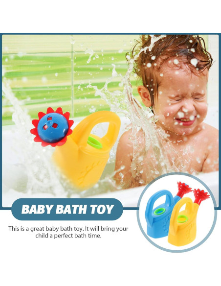 Regadera de Plástico para Niños NUOBESTY - Paquete de 2