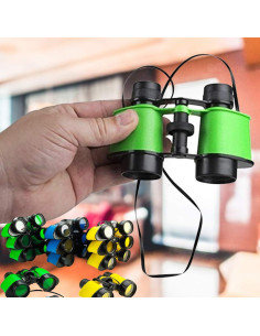 Binoculares para Niños Kicko - 3.5 x 5 in (8.9 x 12.7 cm) - Paquete de 12 2