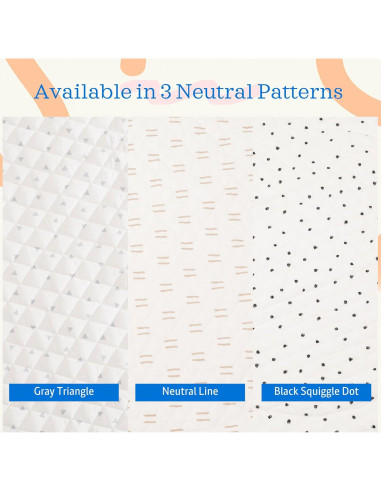 Alfombra de Juego Acolchada Poppyseed 109 cm Lavable para Bebés