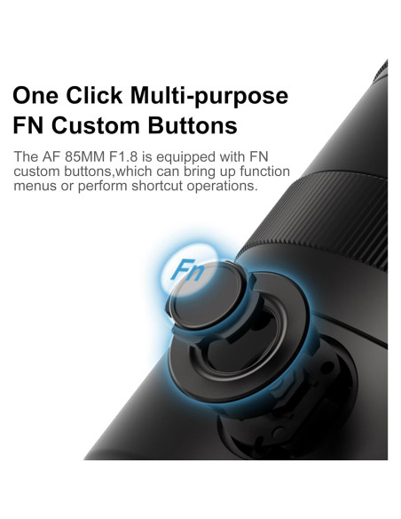 Lente 7artisans AF 85mm F1.8 para Sony E, Enfoque Automático y Manual Lente 7artisans AF 85mm F1.8 para Sony E, Enfoque Automático y Manual