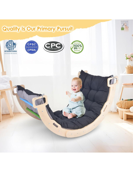 Arco de Escalada Montessori BIERUM para Niños 3-5 Años