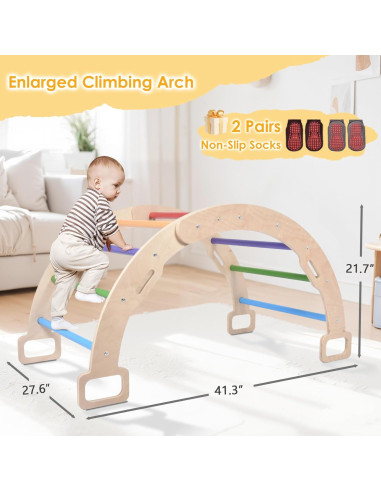Arco de Escalada Montessori BIERUM para Niños 3-5 Años