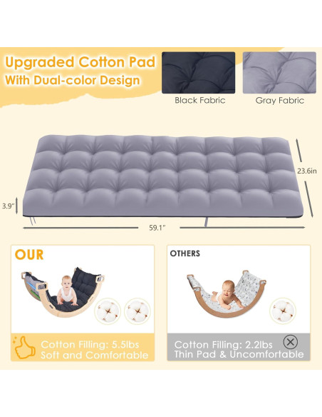 Arco de Escalada Montessori BIERUM para Niños 3-5 Años