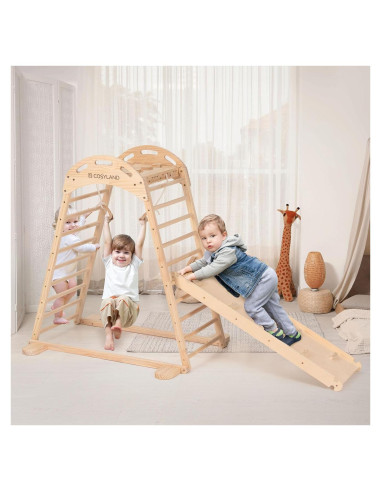 Parque Infantil Interior COSYLAND Estructura de Madera Natural