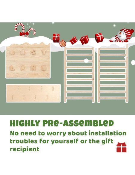 Parque Infantil Interior COSYLAND Estructura de Madera Natural