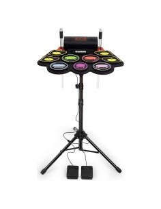 Juego de Batería Eléctrica GrowDaily para Niños 9 Pads