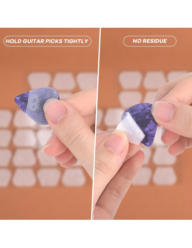 32 Empuñaduras de Silicona para Púa de Guitarra - Antideslizantes