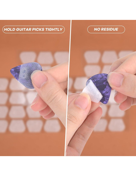 32 Empuñaduras de Silicona para Púa de Guitarra - Antideslizantes