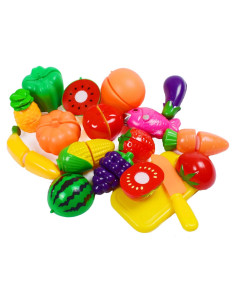 Juego de Cortar Frutas y Verduras KAREZONINE 16 Piezas