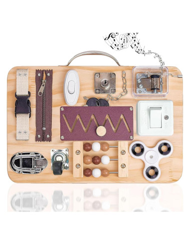 Tablero Ocupacional ZERIFAM para Demencia y Alzheimer 30x20cm