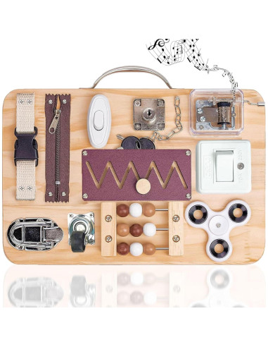 Tablero Ocupacional ZERIFAM para Demencia y Alzheimer 30x20cm