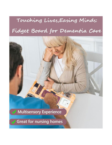 Tablero Ocupacional ZERIFAM para Demencia y Alzheimer 30x20cm