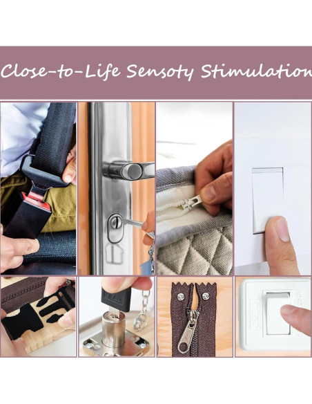 Tablero Ocupacional ZERIFAM para Demencia y Alzheimer 30x20cm Tablero Ocupacional ZERIFAM para Demencia y Alzheimer 30x20cm