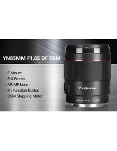 Lente Prime YONGNUO YN85mm F1.8S para Cámaras Sony E 2