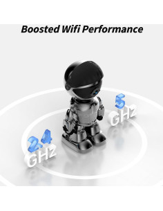 Cámara Interior 2K HD GBIUT con Detección de Movimiento y Alarma 2