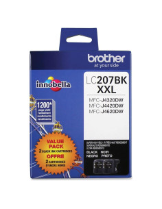 Cartucho de tinta Brother LC2072PKS Negro - Paquete de 2