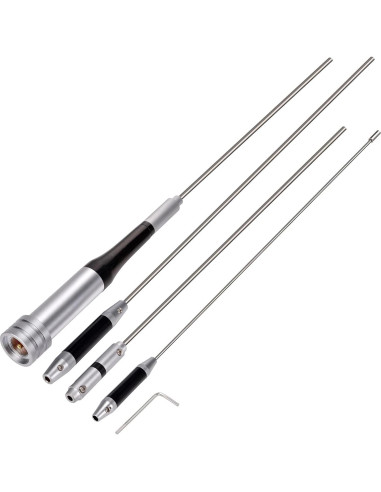 Antena de Radio Móvil Bingfu 1.58m Doble Banda VHF UHF 144/430MHz