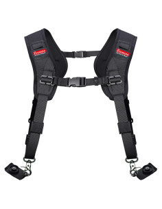 Arnés de cámara doble hombro Ztowoto con liberación rápida