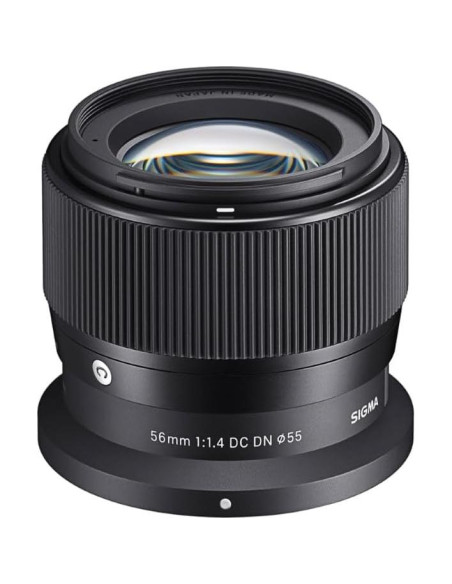 Objetivo Sigma 56mm F1.4 DC DN para Nikon Z - 295g Objetivo Sigma 56mm F1.4 DC DN para Nikon Z - 295g